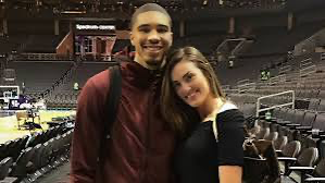 Fans Cheer as Jayson Tatum Introduces Girlfriend During Halftime